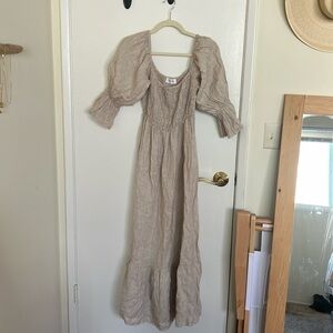 Beachwood baby Deia dress in Moon